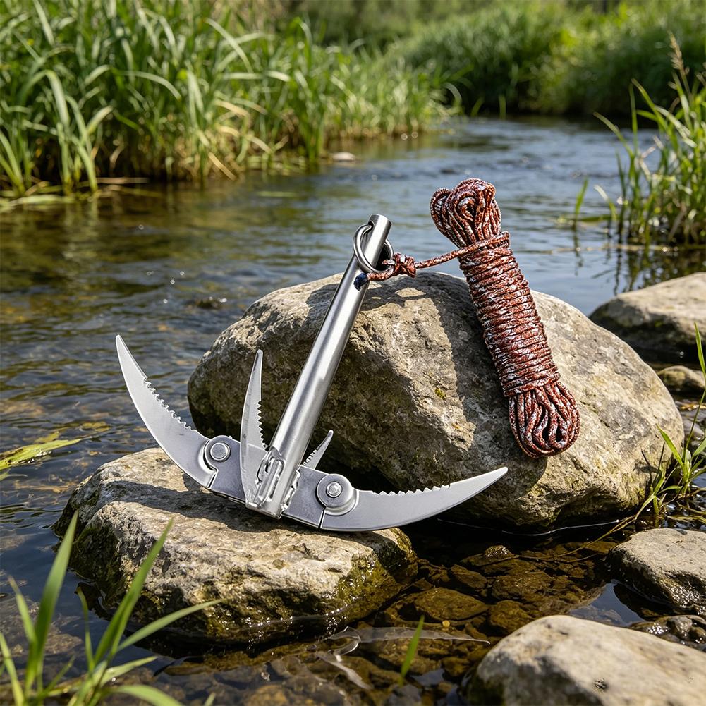 Outdoors Grappling Hook Surviv - Fishing Boat Anchor review and price