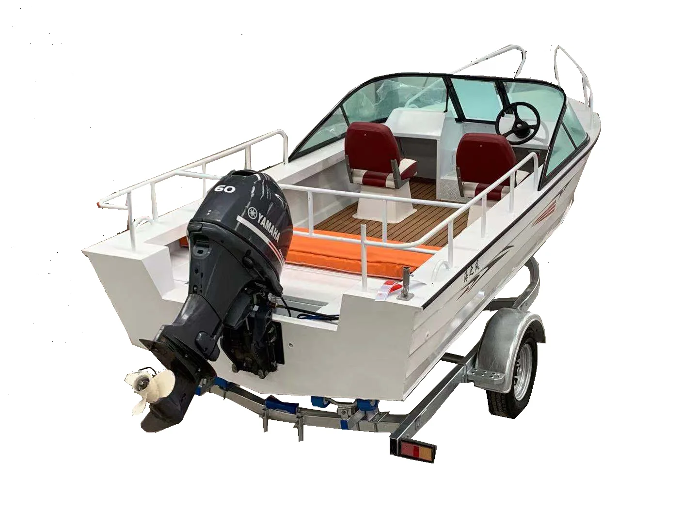 KAIP Luxury Aluminum Yacht 5.2 - Fishing Boat Fiberglass review and price