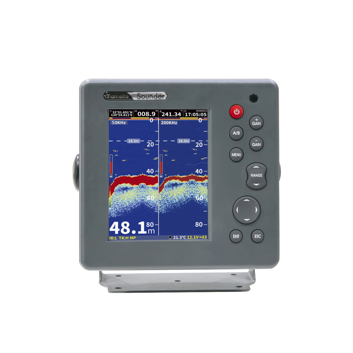 Commercial 6-inch Fish Finder  - Fishing Boat Depth Finder review and price