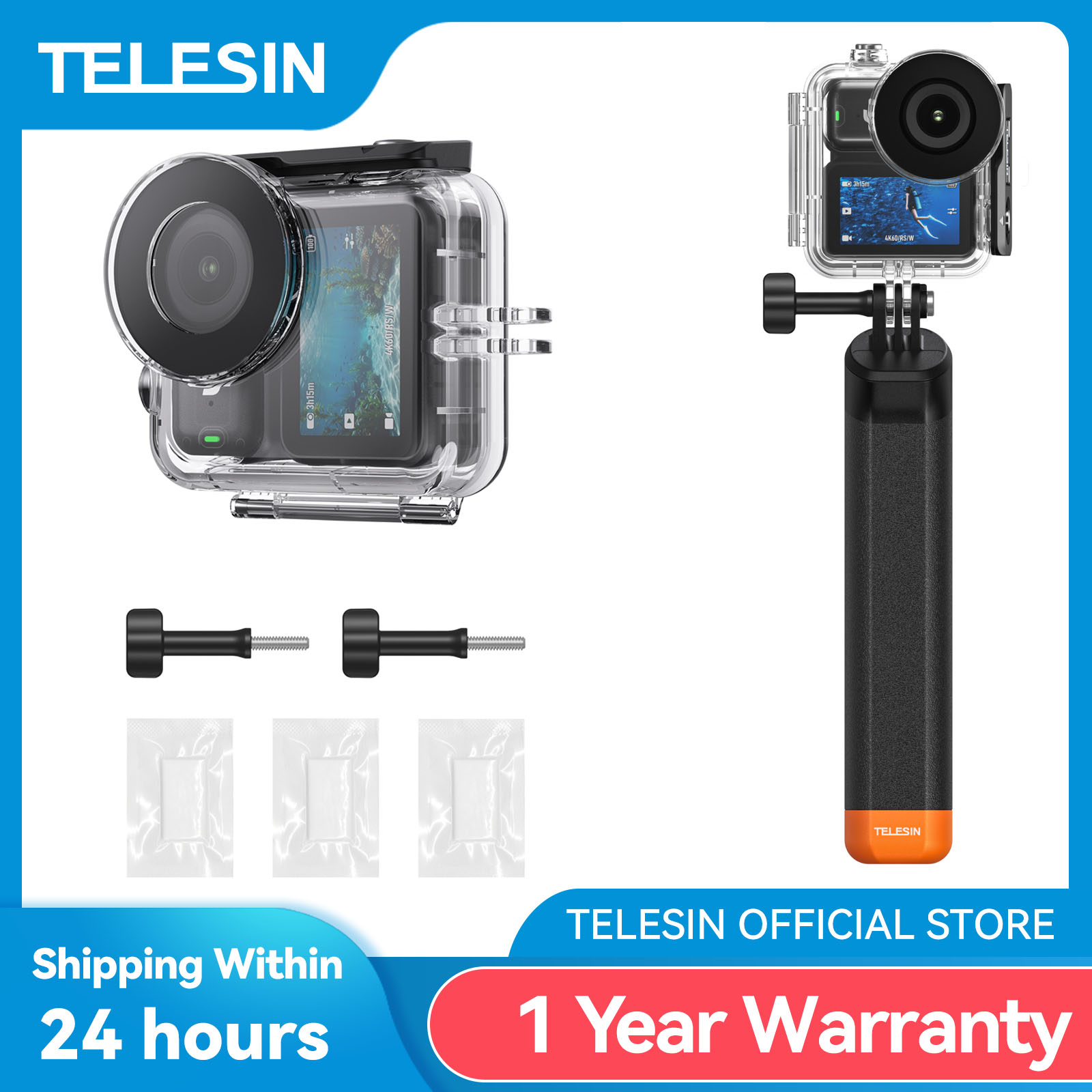 TELESIN 60M Diving Waterproof  - Fishing Boat Cover review and price
