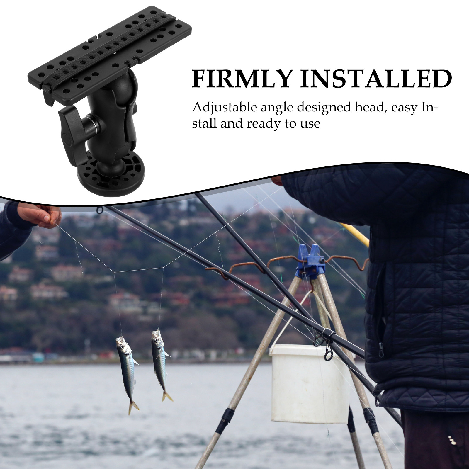 Boat Fish Finder Holder Mount  - Fishing Boat Depth Finder review and price