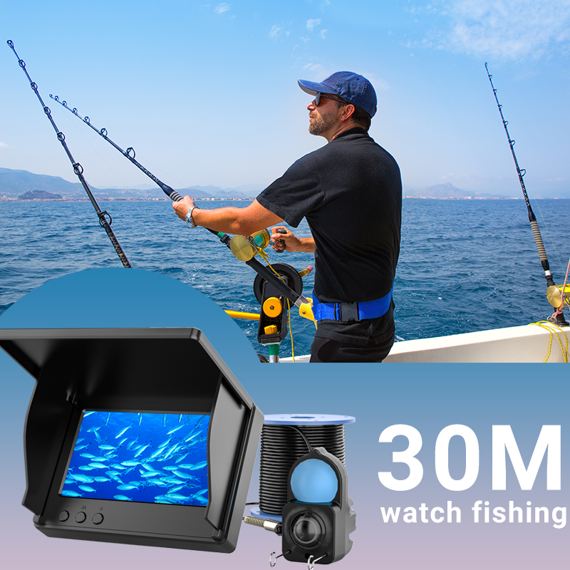 IP68 Waterproof Underwater Fis - Fishing Boat Depth Finder review and price